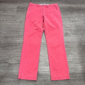 Polo Ralph Lauren Pants Mens Chino 32 Pink Stretch Straight‎ Fit Twill 32x30